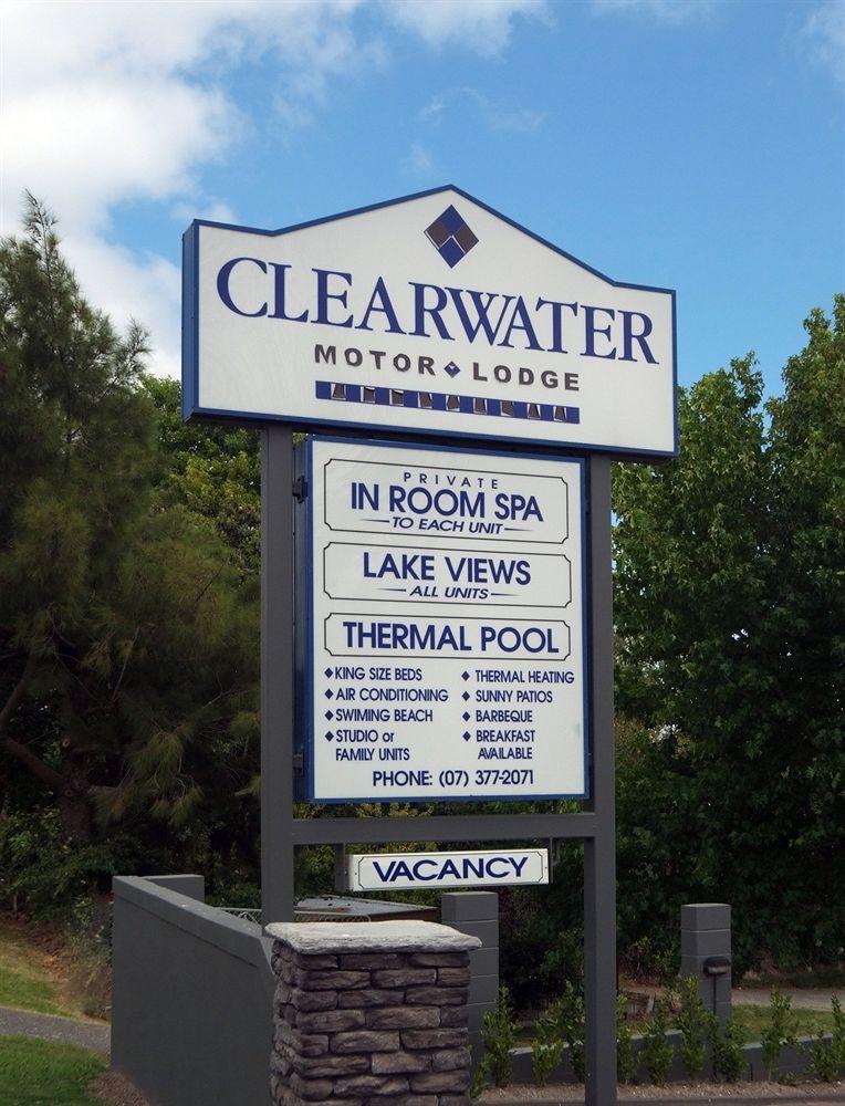 Clearwater Motor Lodge Taupo Exterior foto